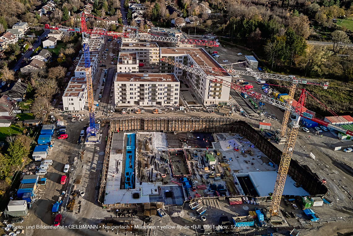 12.11./09.11.2020 - Piederstorfer Gelände und Alexisqaurtier am Karl-Marx-Ring in Neuperlach